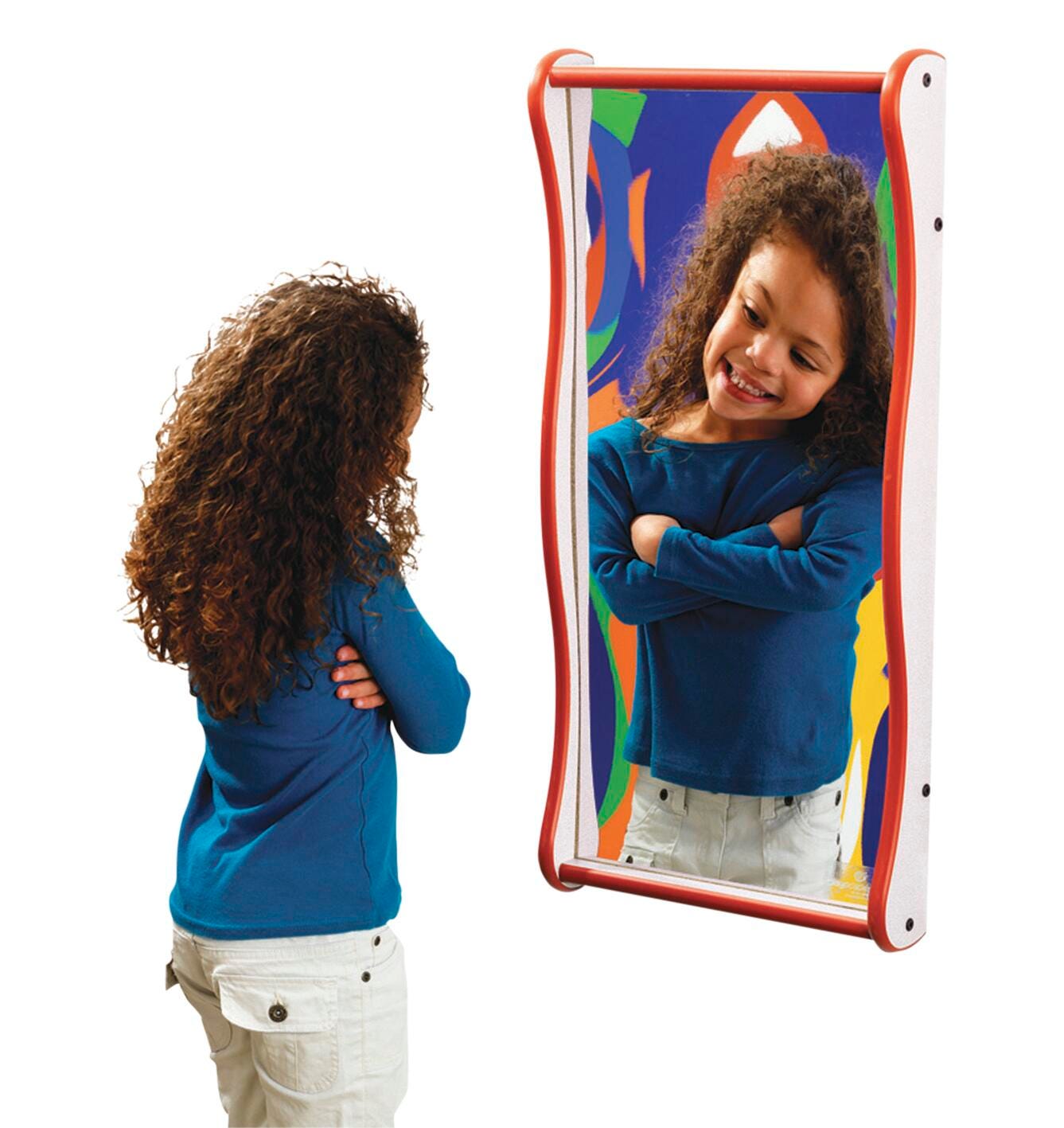 Medium Giggle Mirror, 33 x 16 x 4 Inches 2124807